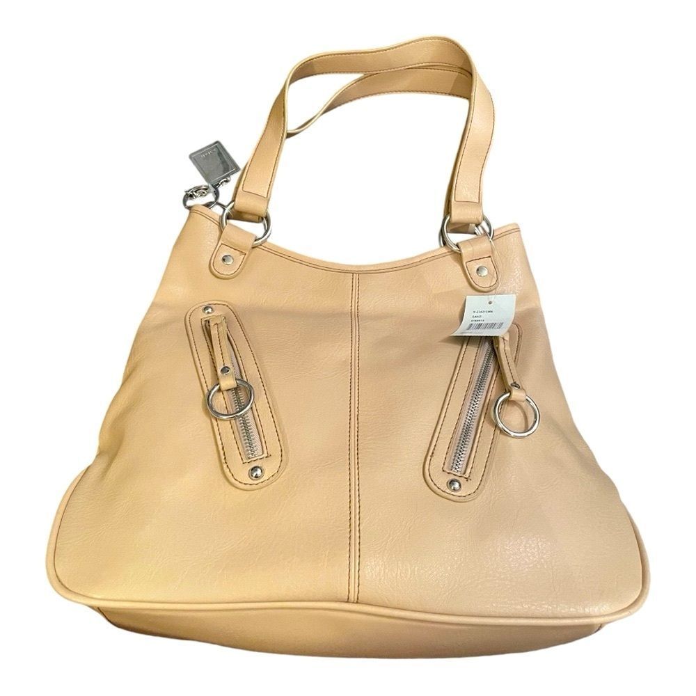 Nine West Y2K Slouchy Hobo Shoulder Bag | Sandy Beige | NWT - Picture 8 of 9